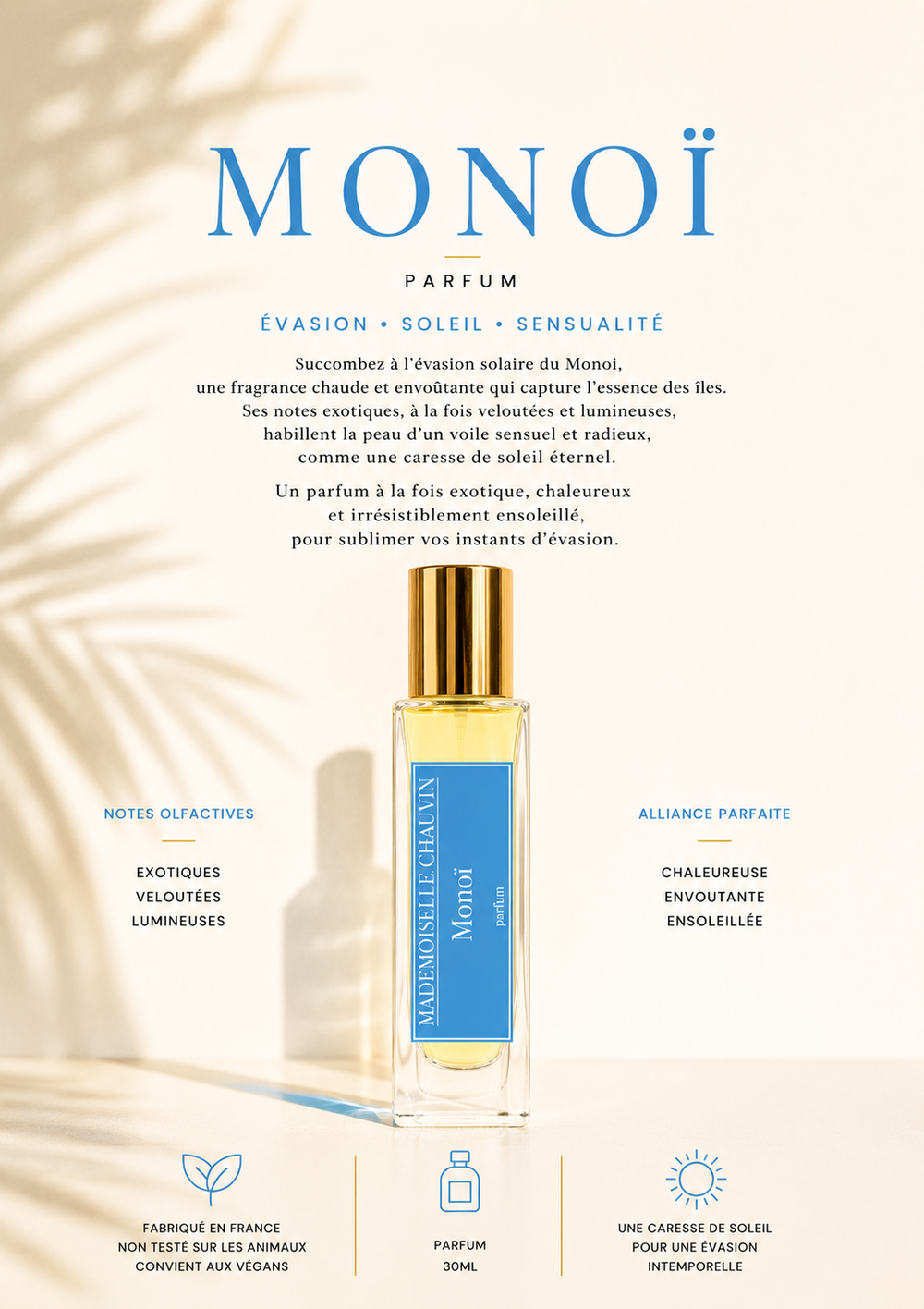Parfum Monoï 30ml