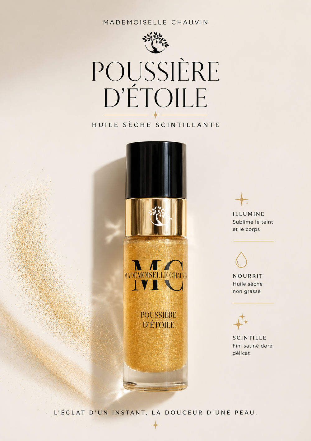 Huile sèche Poussière d'étoile
