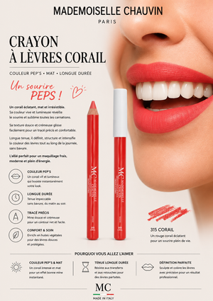 Coral Lip Pencil