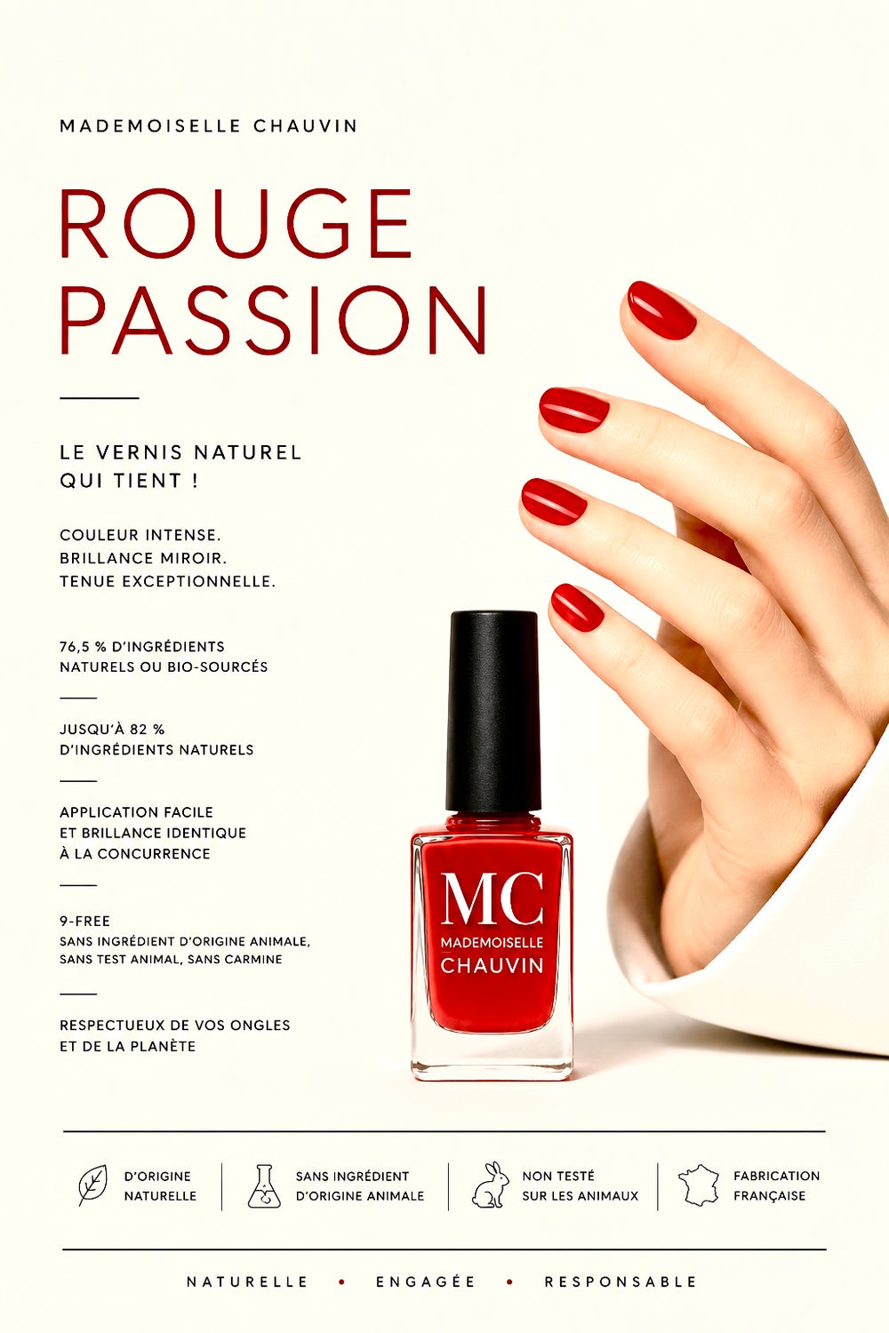 Passion Red Nail Polish