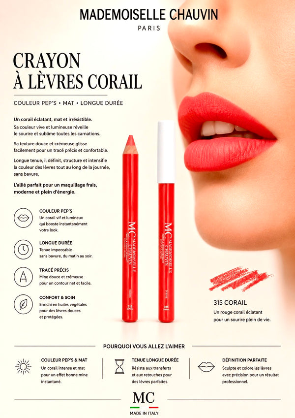Coral Lip Pencil