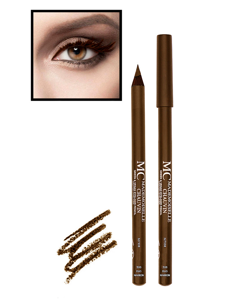 Crayon Eyeliner DUO Marron