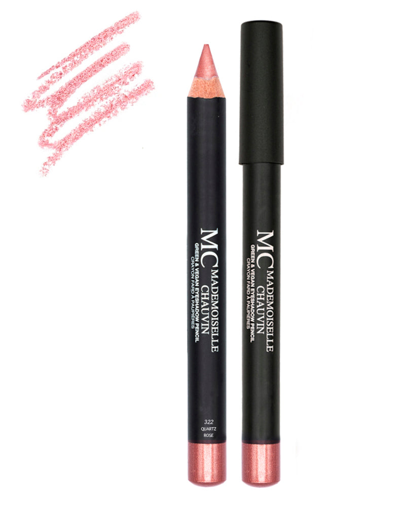 Fard à Paupières Crayon Jumbo Glitter Golden Rose - Teinte Gris évanescent, 2.5g, Made In France